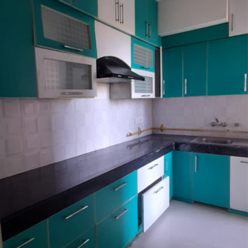 Kitchen in 3 BHK Apartment at Aditya City Apartments, Shahpur Bamheta – for Rent