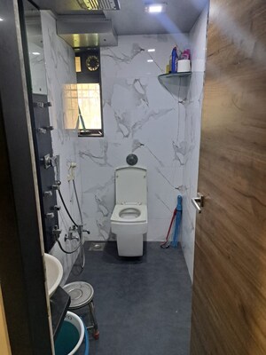 Bathroom in 1 BHK Apartment at Rashmi Complex Teen Hath Naka, Dharamveer Nagar – for Sale