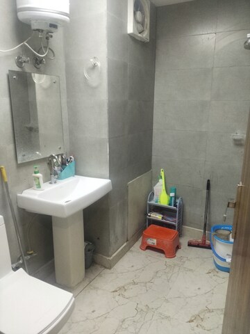 Bathroom in 2 BHK Apartment at Saya Gold Avenue, Vaibhav Khand – for Rent