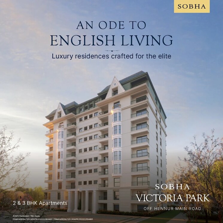 Exterior View, sobha-victoria-park 3.5 Bedroom 1818 Sq.Ft. Apartment In Hennur Road Bangalore 8706639