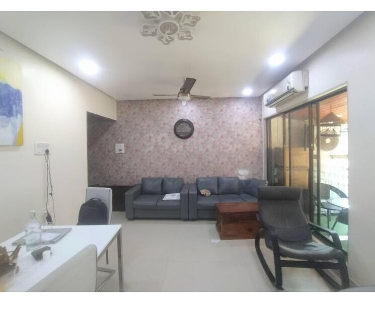 Living Room, sai-crystal 2 Bedroom 1228 Sq.Ft. Apartment In Kharghar Navi Mumbai 8706832