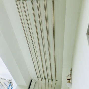 Staircase in 3 BHK Builder Floor at Kondapur – for Rent