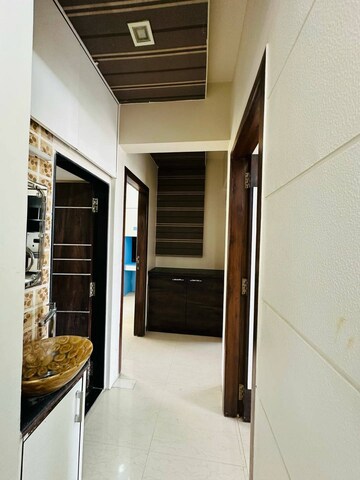 Building Lobby in 2 BHK Apartment at Rutu Riverview Classic, Kalyan West – for Rent
