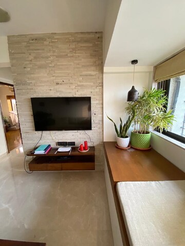 Living Room in 2 BHK Apartment at Bandra West – for Rent