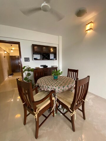 Living Room in 2 BHK Apartment at Bandra West – for Rent