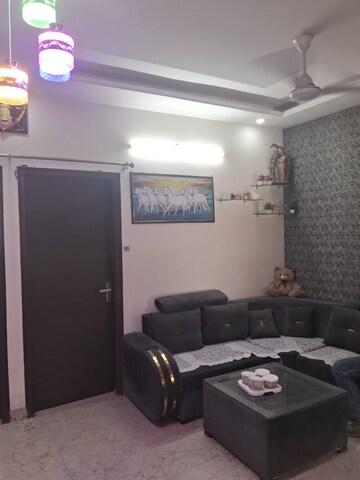 Living Room in 3 BHK Builder Floor at Dhakoli – for Sale