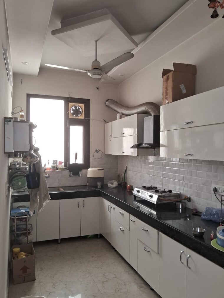 Kitchen, dhakoli 3 Bedroom 1100 Sq.Ft. Builder Floor In Dhakoli Zirakpur 8707448