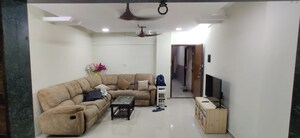 Living Room in 2.5 BHK Apartment at Kopar Khairane – for Sale