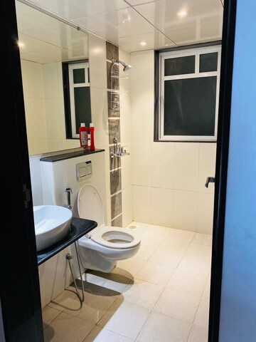 Bathroom in 2 BHK Apartment at Kolte Patil 24K Sereno, Baner – for Rent