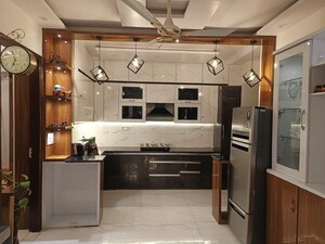 Kitchen in 4 BHK Builder Floor at Vipin Garden – for Sale