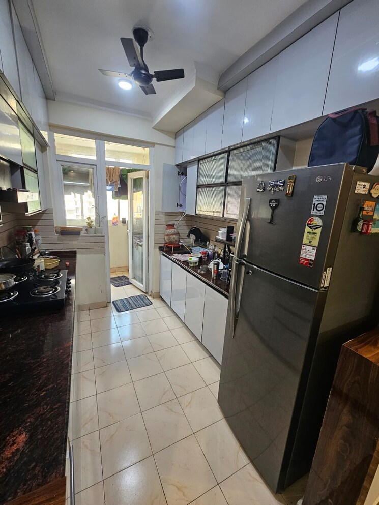 Kitchen, aba-ivy-county 3 Bedroom 2124 Sq.Ft. Apartment In Sector 75 Noida 8707606