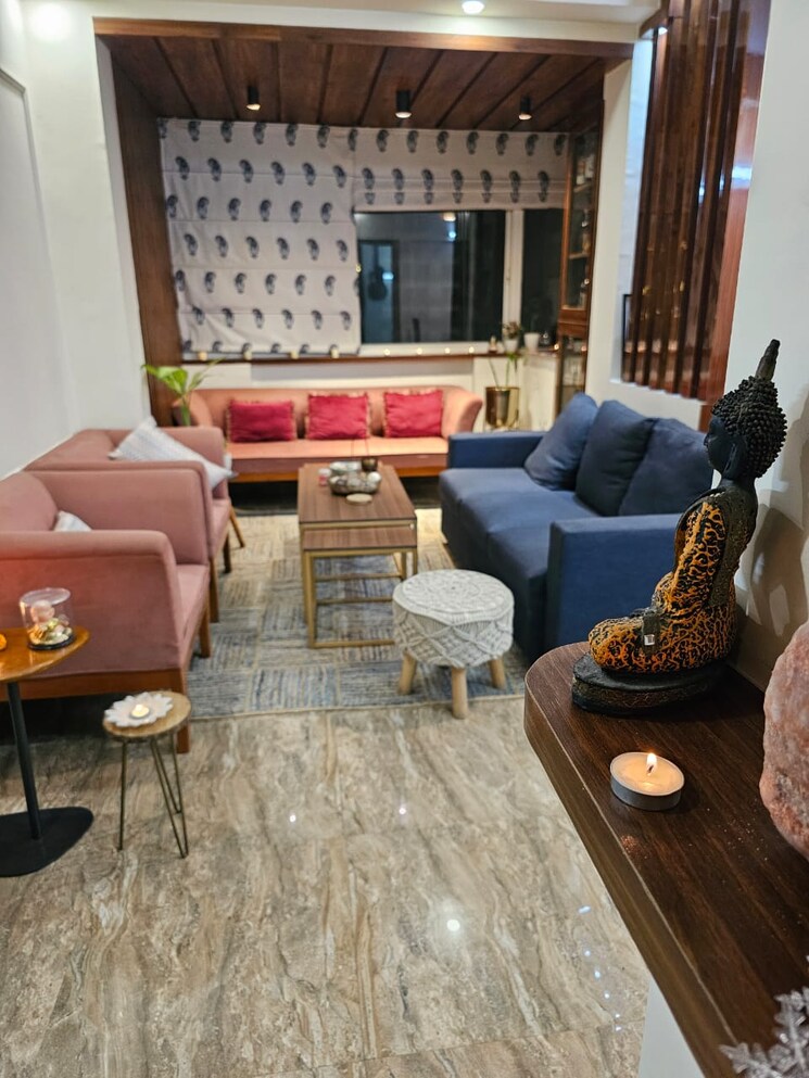 Living Room, aba-ivy-county 3 Bedroom 2124 Sq.Ft. Apartment In Sector 75 Noida 8707606