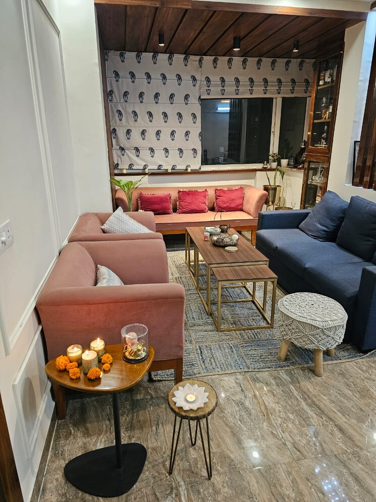 Living Room, aba-ivy-county 3 Bedroom 2124 Sq.Ft. Apartment In Sector 75 Noida 8707606