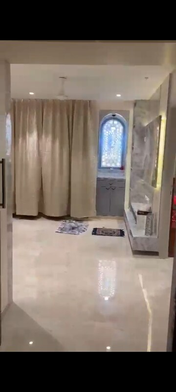 Bathroom in 3 BHK Apartment at Hiranandani Estate, Ghodbunder Road – for Rent