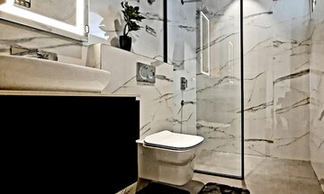 Bathroom in 4 BHK Apartment at The Ananta Aspire, Utrathiya – for Sale