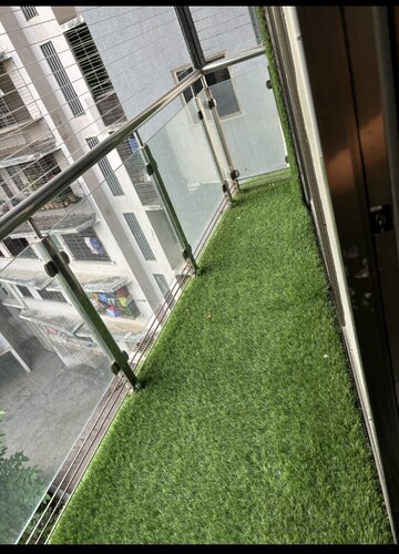Balcony in 3 BHK Apartment at Lucent Fressia Ranibello, Malad East – for Rent