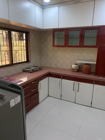 Kitchen in 3 BHK Apartment at Sayba Palace, Kurla West – for Rent