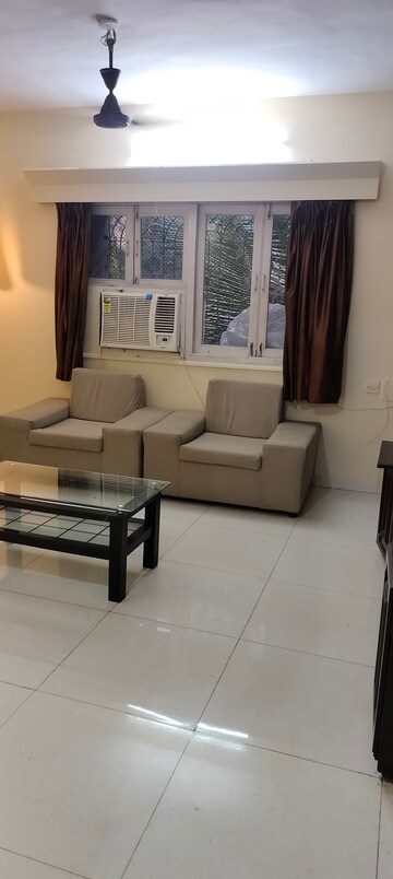 Living Room in 1 BHK Apartment at Ballerina Apartment, Andheri West – for Rent