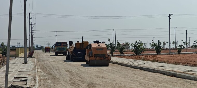 Exterior View, vasavi-archana-white-lotus  306 Sq.Yd. Plot In Kethireddipally Hyderabad 8707815