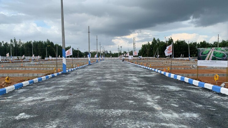 Exterior View, gca-rainbow  3050 Sq.Ft. Plot In Chandapura Anekal Road Bangalore 8707798