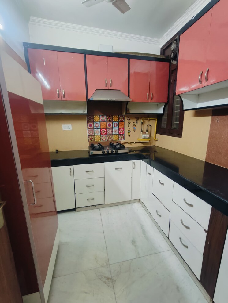 Kitchen, malviya nagar 2 Bedroom 100 Sq.Yd. Builder Floor In Malviya Nagar Delhi 8707822