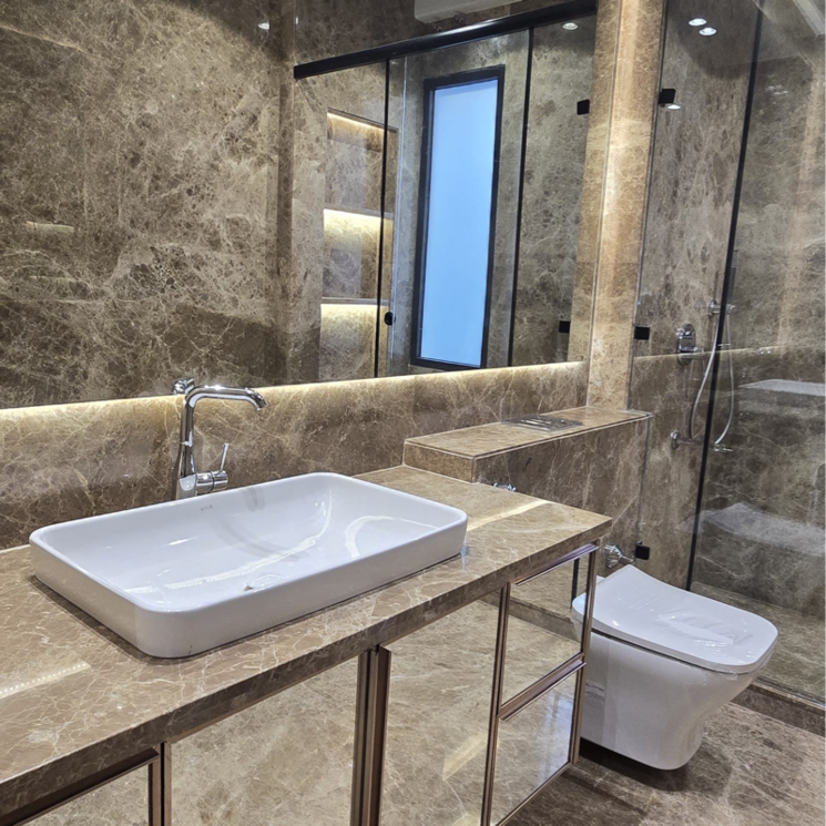Bathroom, sushant lok i 4 Bedroom 2700 Sq.Ft. Builder Floor In Sushant Lok I Gurgaon 8707880