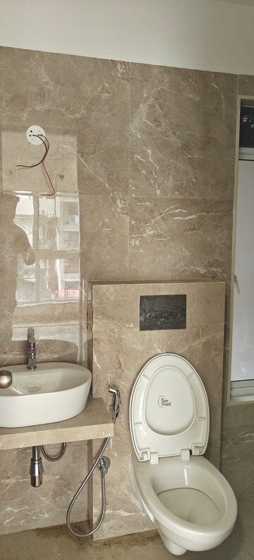 Bathroom in 2 BHK Apartment at Level The Residences, Andheri West – for Rent