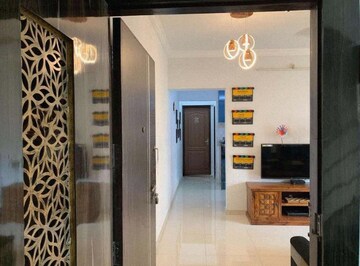 Building Lobby in 1 BHK Apartment at Cosmos Orchid, Ghodbunder Road – for Rent
