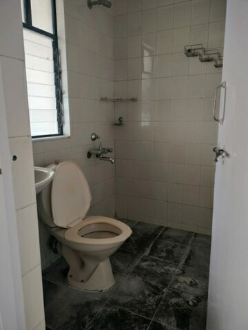 Bathroom in 3 BHK Apartment at Karishma Society, Kothrud – for Rent