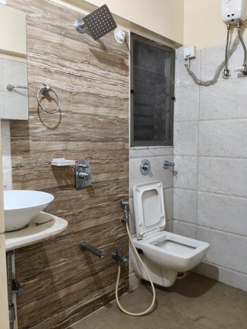 Bathroom in 3 BHK Apartment at Sarla Garden, Vakola – for Rent