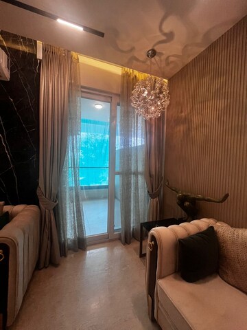 Living Room in 3 BHK Apartment at Maya Green Lotus Utsav, International Airport Road – for Sale