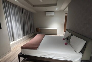 Master Bedroom in 3 BHK Apartment at Aparna Serene Park, Kondapur – for Rent