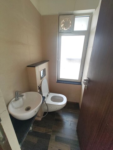 Bathroom in 1 BHK Apartment at Omkar Signet, Malad East – for Rent