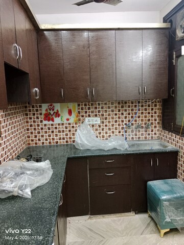 Kitchen in 3 BHK Builder Floor at Laxmi Nagar – for Sale