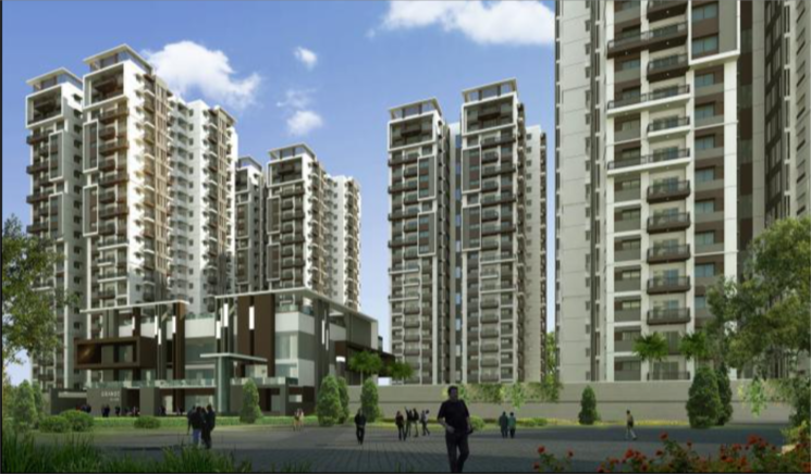 Exterior View, aparna-sarovar-grande 3 Bedroom 1970 Sq.Ft. Apartment In Nallagandla Hyderabad 8708049