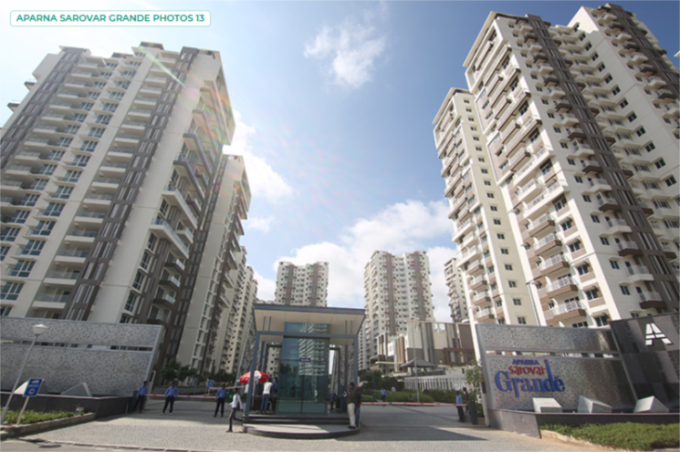Exterior View, aparna-sarovar-grande 3 Bedroom 1970 Sq.Ft. Apartment In Nallagandla Hyderabad 8708049