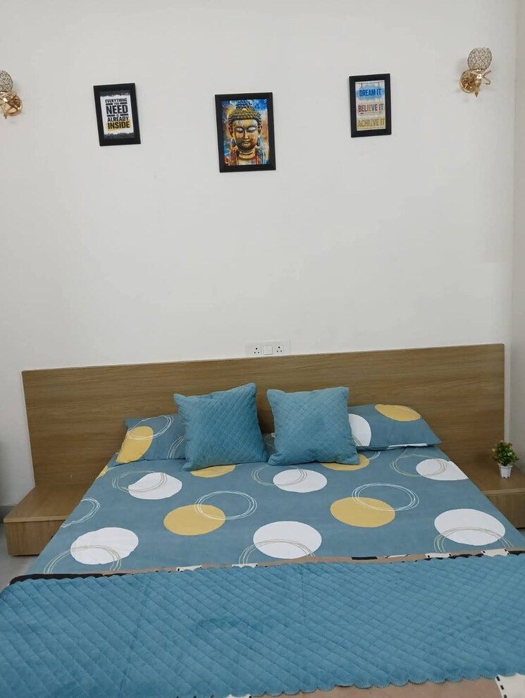 Bedroom, sector 55 2.5 Bedroom 1210 Sq.Ft. Independent House In Sector 55 Noida 8708096