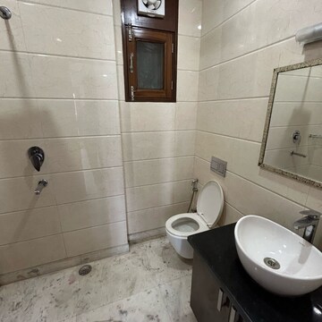 Bathroom in 3 BHK Builder Floor at South Extension ii – for Rent