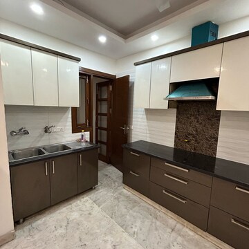 Kitchen in 3 BHK Builder Floor at South Extension ii – for Rent