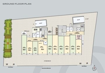 Floor Plan in  Shop at Dream Olympia, Bhandup West – for Sale