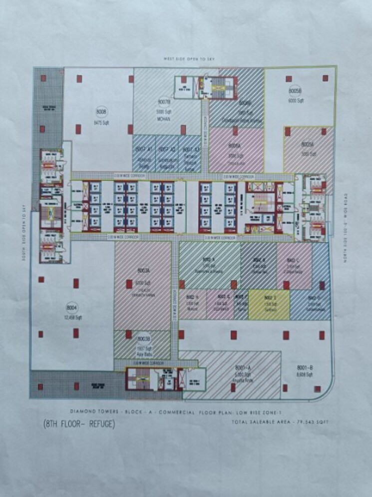 Master Plan, sas-diamond-towers 4 Bedroom 3635 Sq.Ft. Apartment In Financial District Hyderabad 8708211