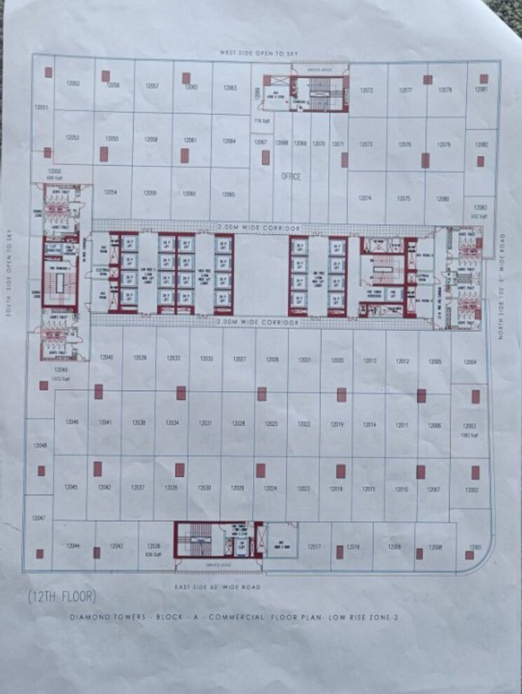 Master Plan, sas-diamond-towers 4 Bedroom 3635 Sq.Ft. Apartment In Financial District Hyderabad 8708211