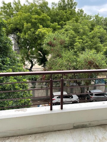 Balcony in 1.5 BHK Builder Floor at Prashant Vihar – for Rent