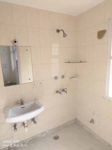 Bathroom in 3 BHK Apartment at Technocrat CGH Society, Sector 56 – for Rent