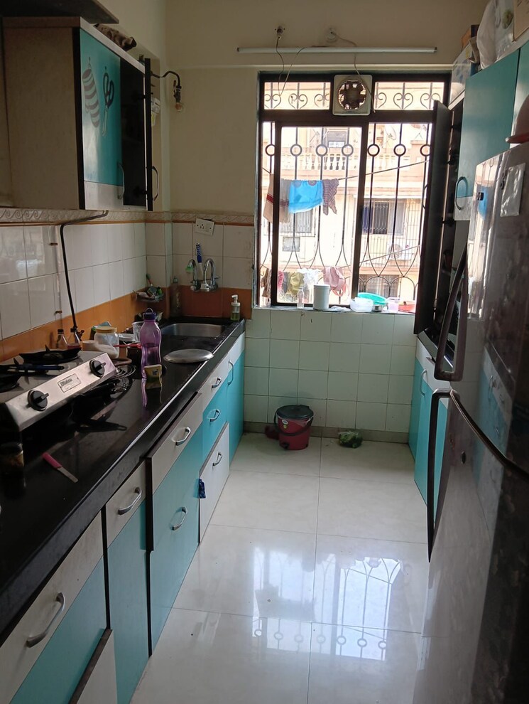 Kitchen, swastik-residency-phase-ii-chs-ltd 1 Bedroom 500 Sq.Ft. Apartment In Pratha Pushp Society Thane 8708359