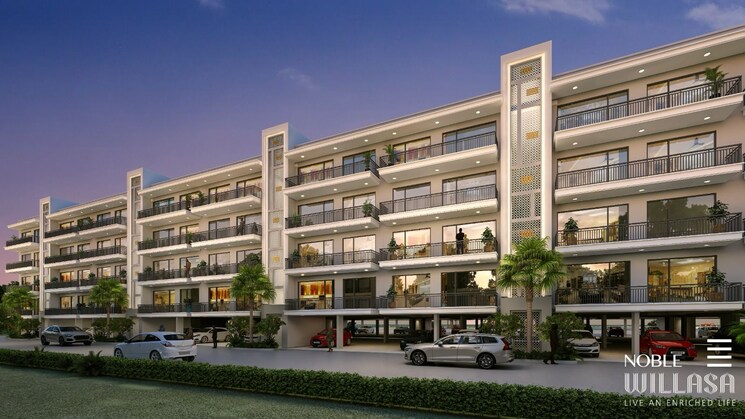 Exterior View, sector 99 3 Bedroom 2051 Sq.Ft. Builder Floor In Sector 99 Mohali 8708395