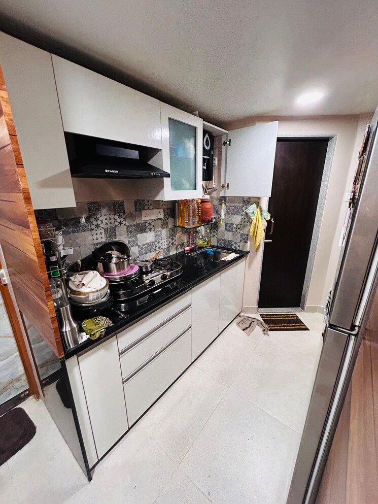 Kitchen, group-satellite-aarambh 1 Bedroom 250 Sq.Ft. Apartment In Malad East Mumbai 8708419