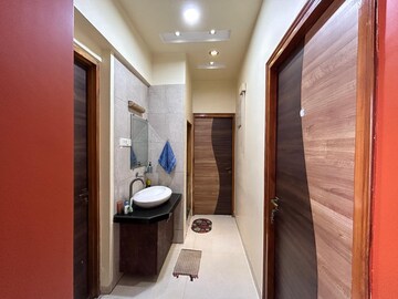 Building Lobby in 2.5 BHK Apartment at Om Madhuban CHS, Hans Nagar – for Sale
