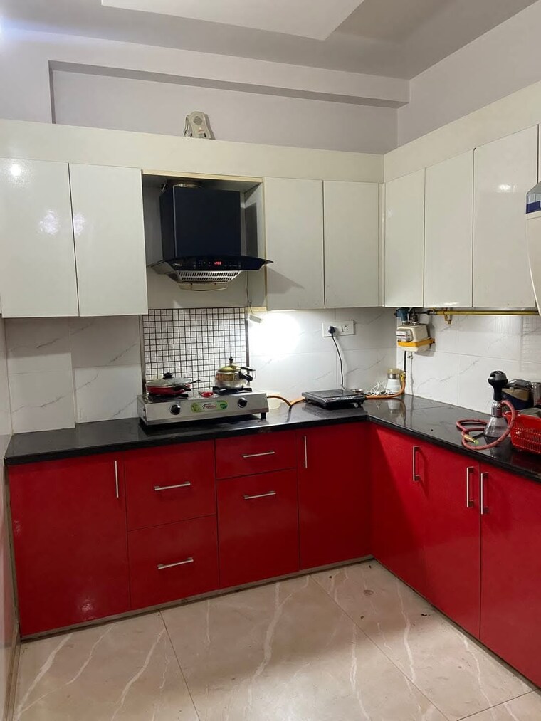 Kitchen, harit-vihar-rwa 2 Bedroom 450 Sq.Ft. Builder Floor In Burari Delhi 8708439