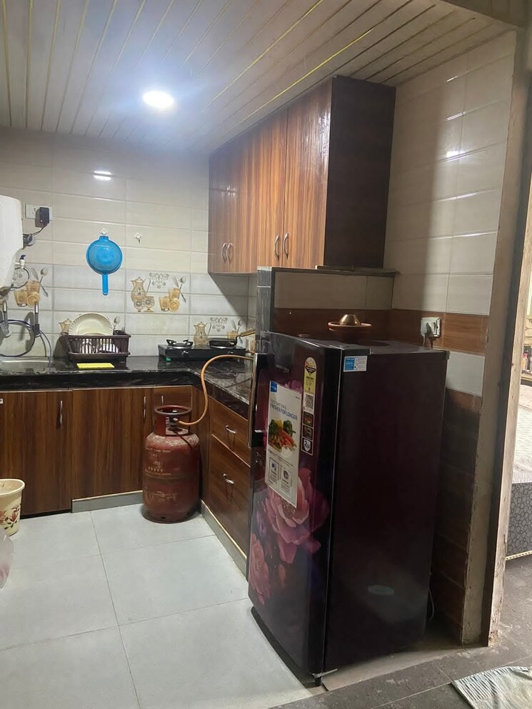 Kitchen, himgiri-enclave 3 Bedroom 900 Sq.Ft. Builder Floor In Burari Delhi 8708458